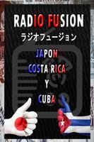 پوستر RADIO FUSION JAPON, CUBA Y COSTA RICA