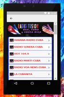 RADIO FUSION ESTADOS UNIDOS, CUBA Y COSTA RICA capture d'écran 3