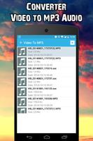 Easy Video to MP3 Converter poster