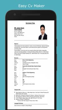 easy cv maker 2018 for android apk download