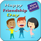 Happy Friendship Day Greetings ikon