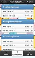 123 Easy Sightwords Free ภาพหน้าจอ 3