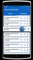 Easy Voice Recorder capture d'écran 3