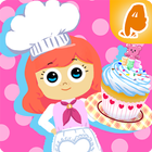 Cupcake Bake Shop Cooking Game for Kids icône