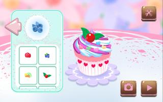 Cupcake Bake Shop Cooking Game for Kids Affiche