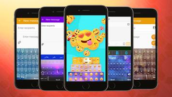 Easytype Hindi Urdu text keyboard - Face Emoji capture d'écran 3