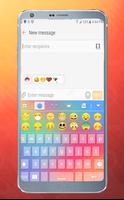 Easytype Hindi Urdu text keyboard - Face Emoji capture d'écran 1