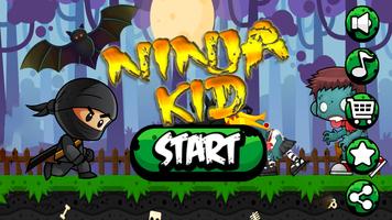 Ninja Kid vs Zombies Affiche