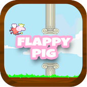 Flappy Peppa Fairy Pig Game icon