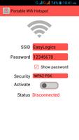 Portable Wifi Hotspot capture d'écran 1