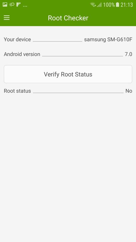 Check if you have a rooted device