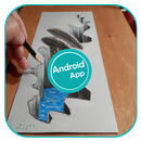 How To Draw 3D Art Step By Step-APK
