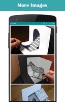 How To Draw 3D Art Step By Step capture d'écran 2