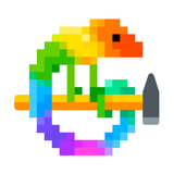 Pixel Art: Jeu de création numérotée icône
