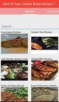 Easy Chicken Breast Recipes 📘 capture d'écran 1