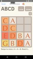 ABCD Letter Merge poster