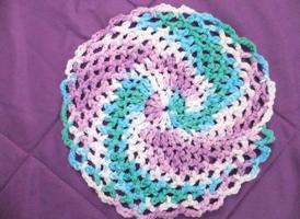 easy crochet discloth patterns screenshot 2