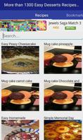 Easy Desserts Recipes Complete 截图 1