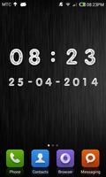 Metal Digital Clock screenshot 1