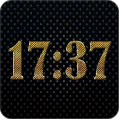Gold digital clock APK 下載