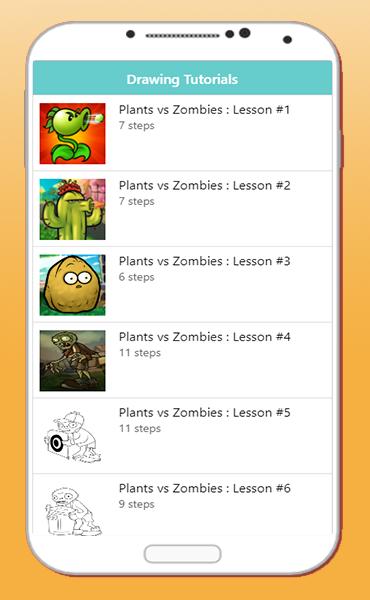 Poster PLANTS VS ZOMBIES - characters