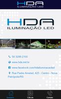 HDA Iluminação LED ポスター