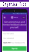 Tips for Sayat.me پوسٹر