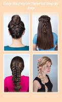 Easy Hairstyles Tutorial Step by Step الملصق