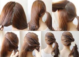 Tutorial de penteado fácil passo a passo imagem de tela 2