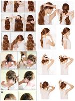 Easy Hairstyle Step by Step Affiche