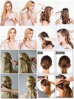 Easy Hairstyle Step by Step 스크린샷 1