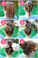Easy Hairstyle Step by Step Affiche