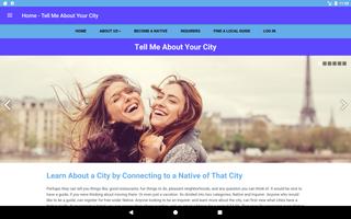 Tell Me About Your City اسکرین شاٹ 3