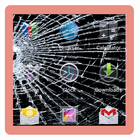 Crack Screen Prank : Broken it-icoon
