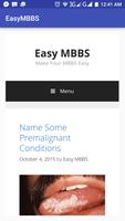 برنامه‌نما EasyMBBS عکس از صفحه