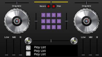 Easy Music Mixer for DJ Affiche