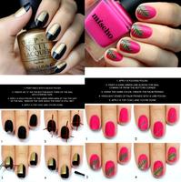 Einfache Nail Tutorials Plakat