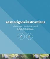 Instructions facile Origami Affiche