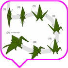 Instrucciones fáciles de origami para niños icono