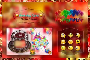 Birthday Cake Photo Frame capture d'écran 3