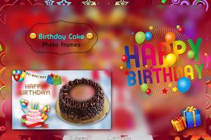 Birthday Cake Photo Frame 스크린샷 1