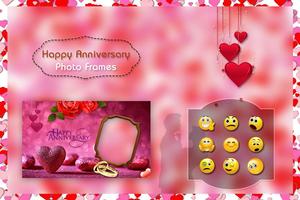 Happy Anniversary Photo Frames imagem de tela 3