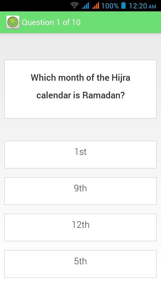 Islam Knowledge Ramadan Quiz for Android - APK Download