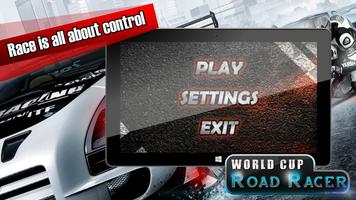 World Cup: Road Racer تصوير الشاشة 1