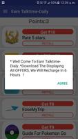 Earn Talktime-Daily (Free) imagem de tela 1