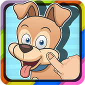 Kids puzzle icon