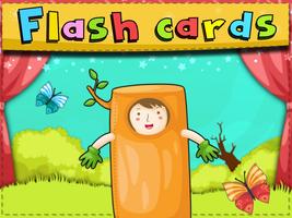 Flash cards for babies الملصق