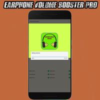 Earphone Volume Booster PRO Affiche
