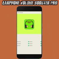 Earphone Volume Booster PRO capture d'écran 1
