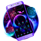 Earth Night Galaxy Theme-icoon